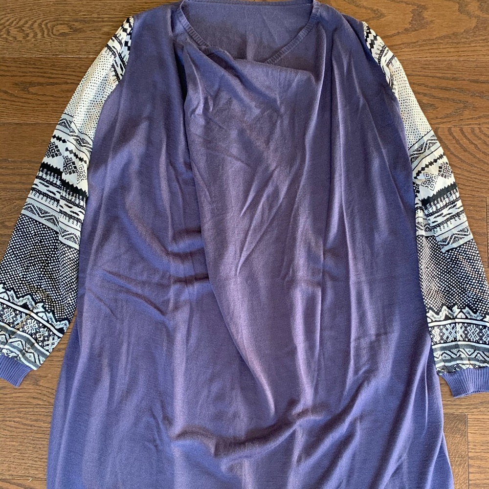 Fine wool x Viscose Blend Boho Dress